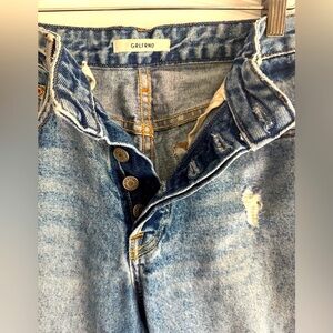 GRLFRND Light Blue Distressed Boyfriend Jeans